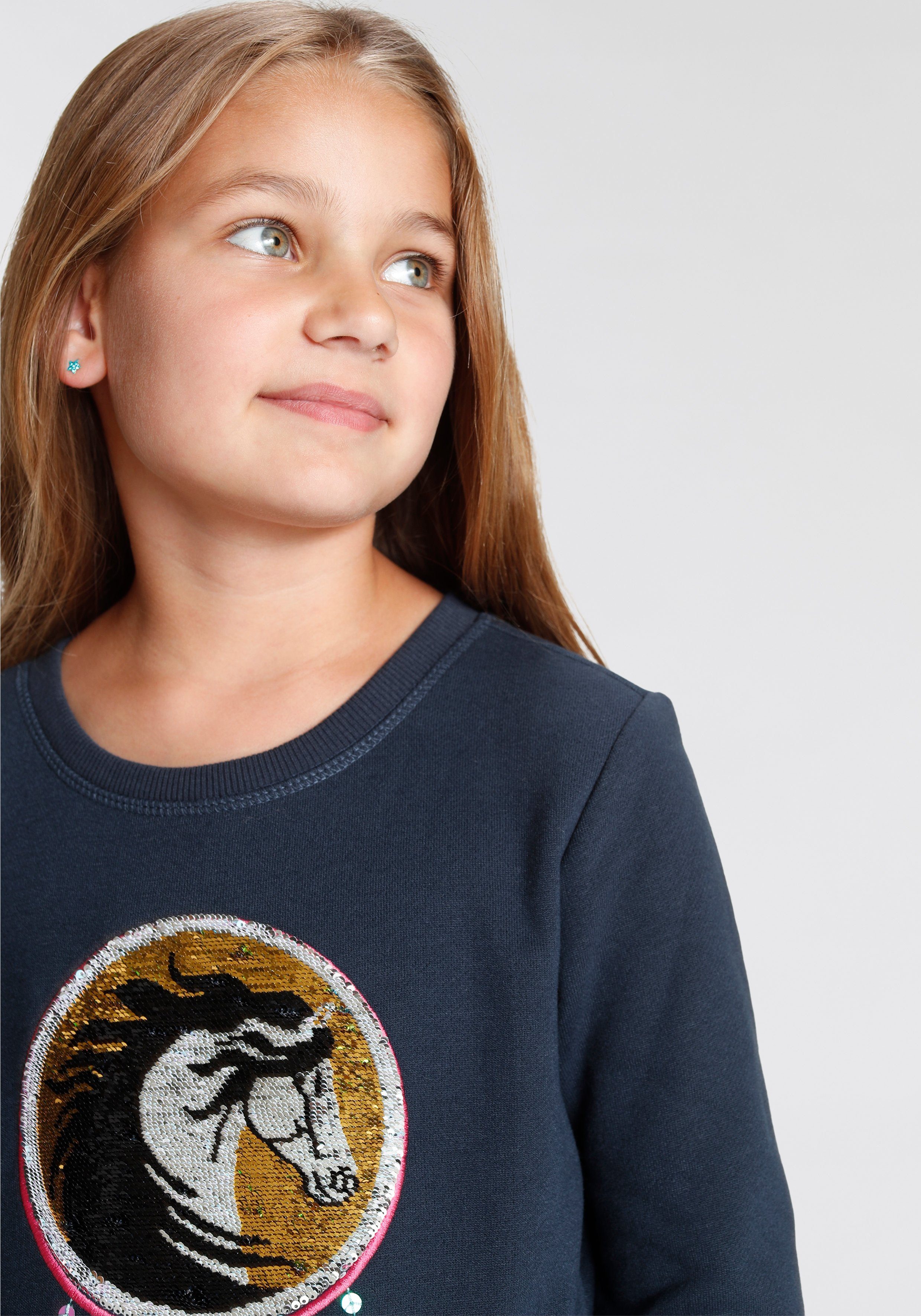 Scout Sweatshirt DREAMCATCHER mit Wendepailletten