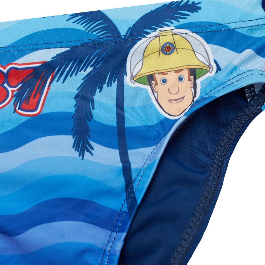 Feuerwehrmann Sam Jungen Badehose Slip SE1832-blue