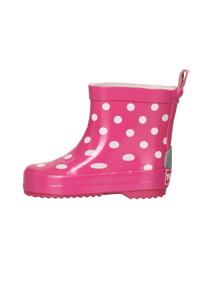 Playshoes Gummistiefel Halbschaft Punkte in Pink günstig kaufen