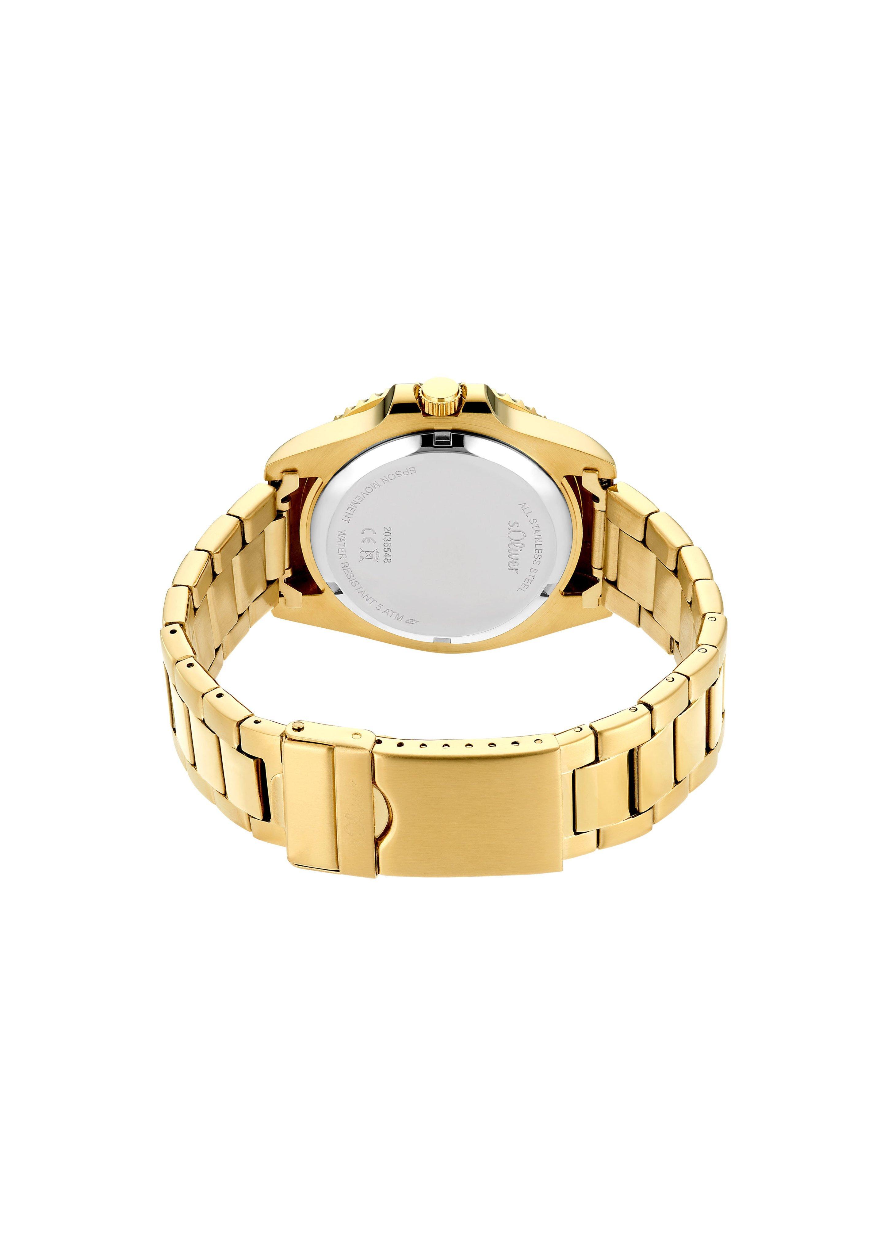 Armbanduhr mit Metallband  6008973-19B0