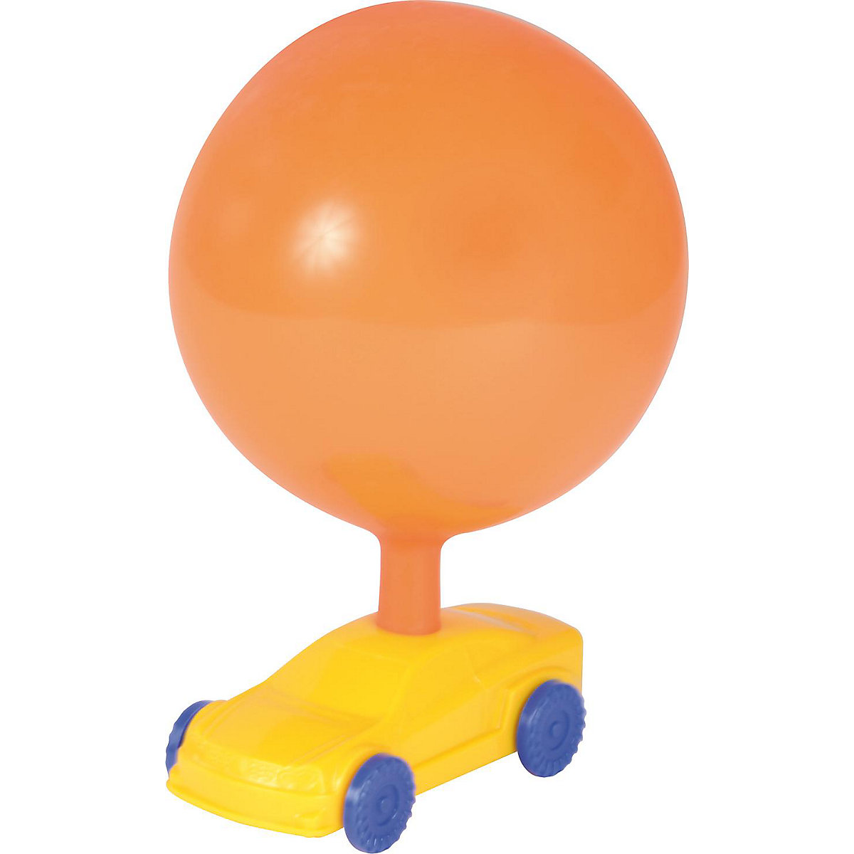 Ballon-Auto inkl. Ballon, 2 Stück, farbig sortiert
