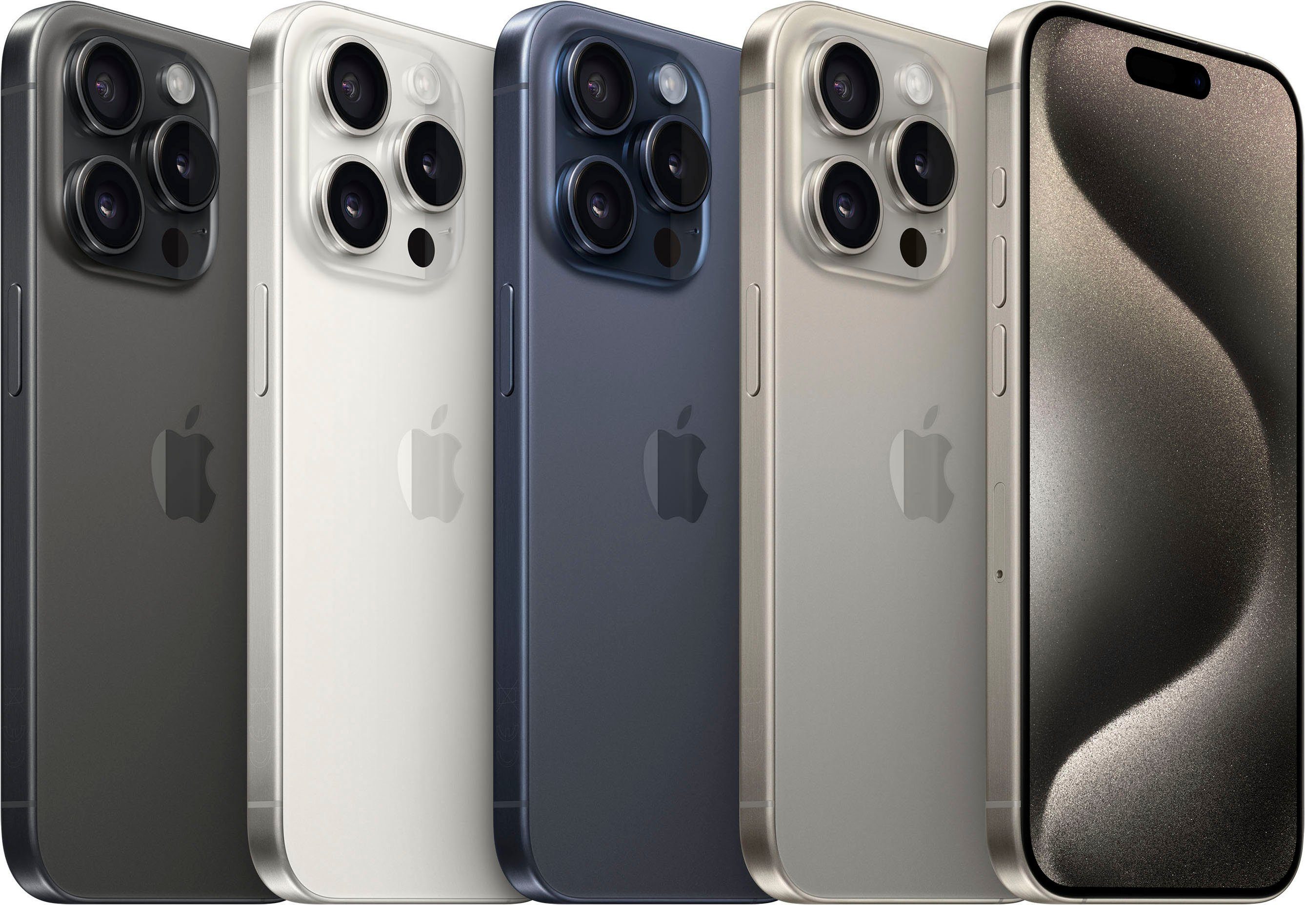 Apple iPhone 15 Pro 1TB Smartphone (15,5 cm/6,1 Zoll, 1000 GB Speicherplatz, 48 MP Kamera)