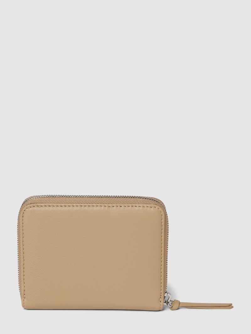 Portemonnaie in Leder-Optik Modell 'Ellis' in sand