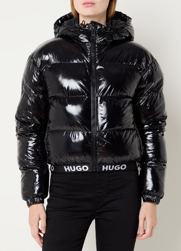 Doudoune HUGO BOSS Faryne à finition brillante et logo
