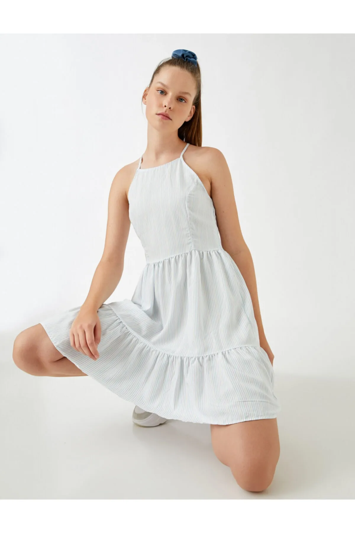 Koton  Kleid - Weiß - Smock-Kleid