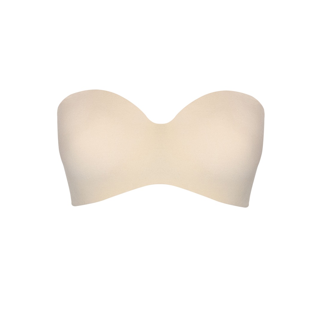Luxury Strapless Bra Latte