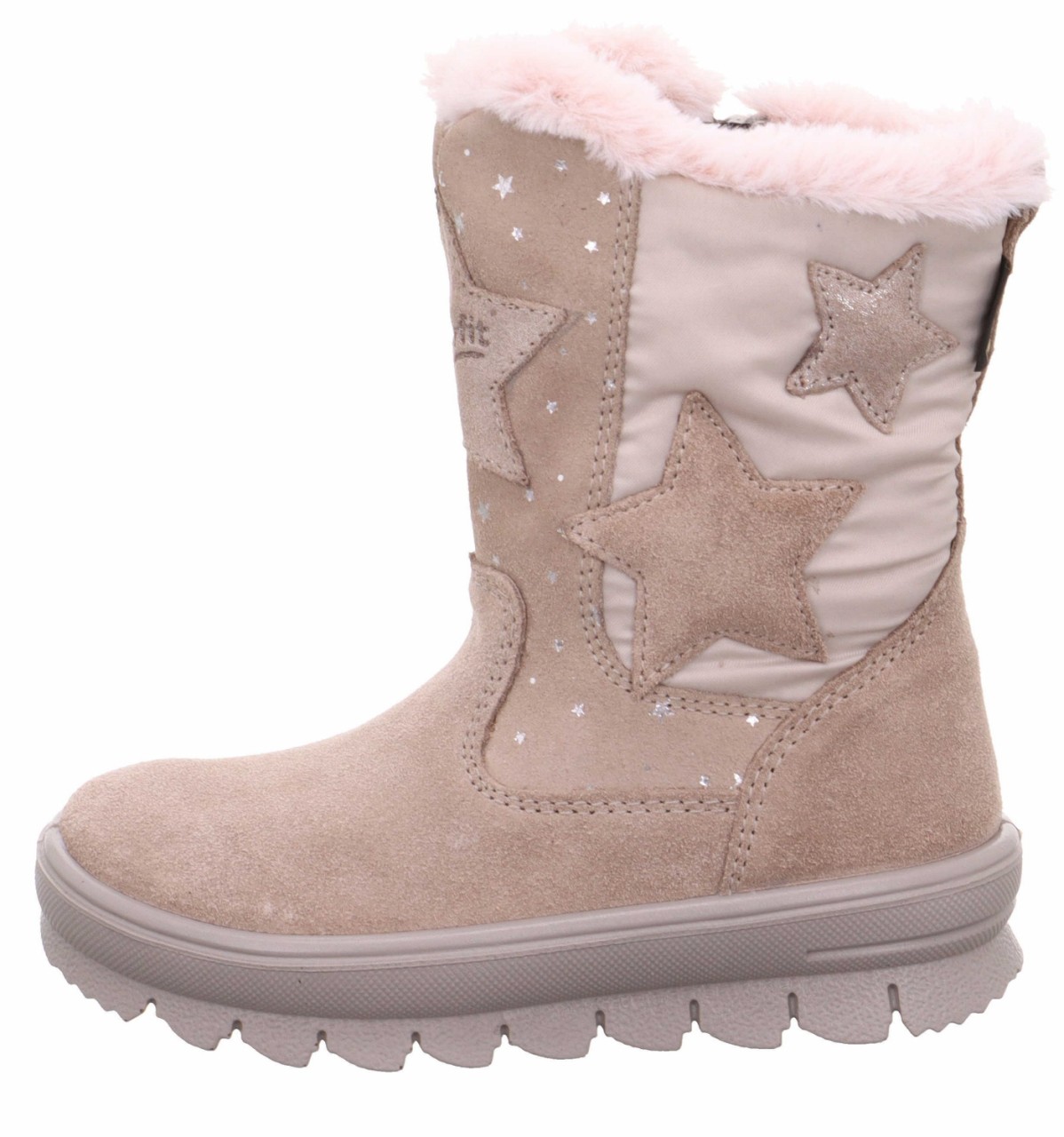 SUPERFIT Stiefel Mädchen beige Stiefel Leder  FLAVIA