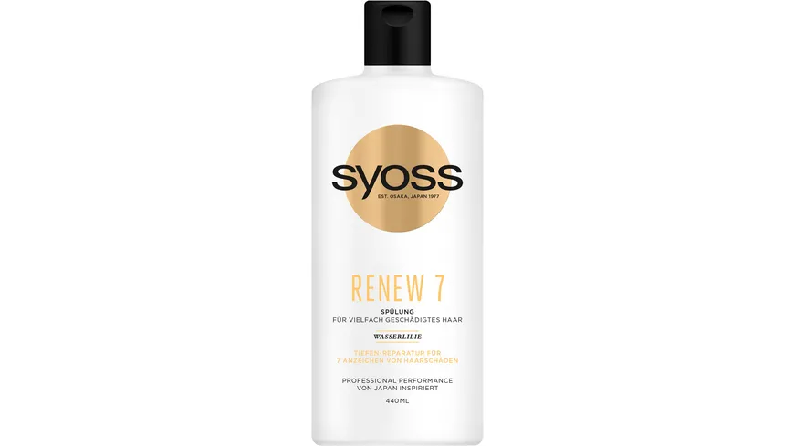 syoss Spülung Renew 7 440ml 440 ml