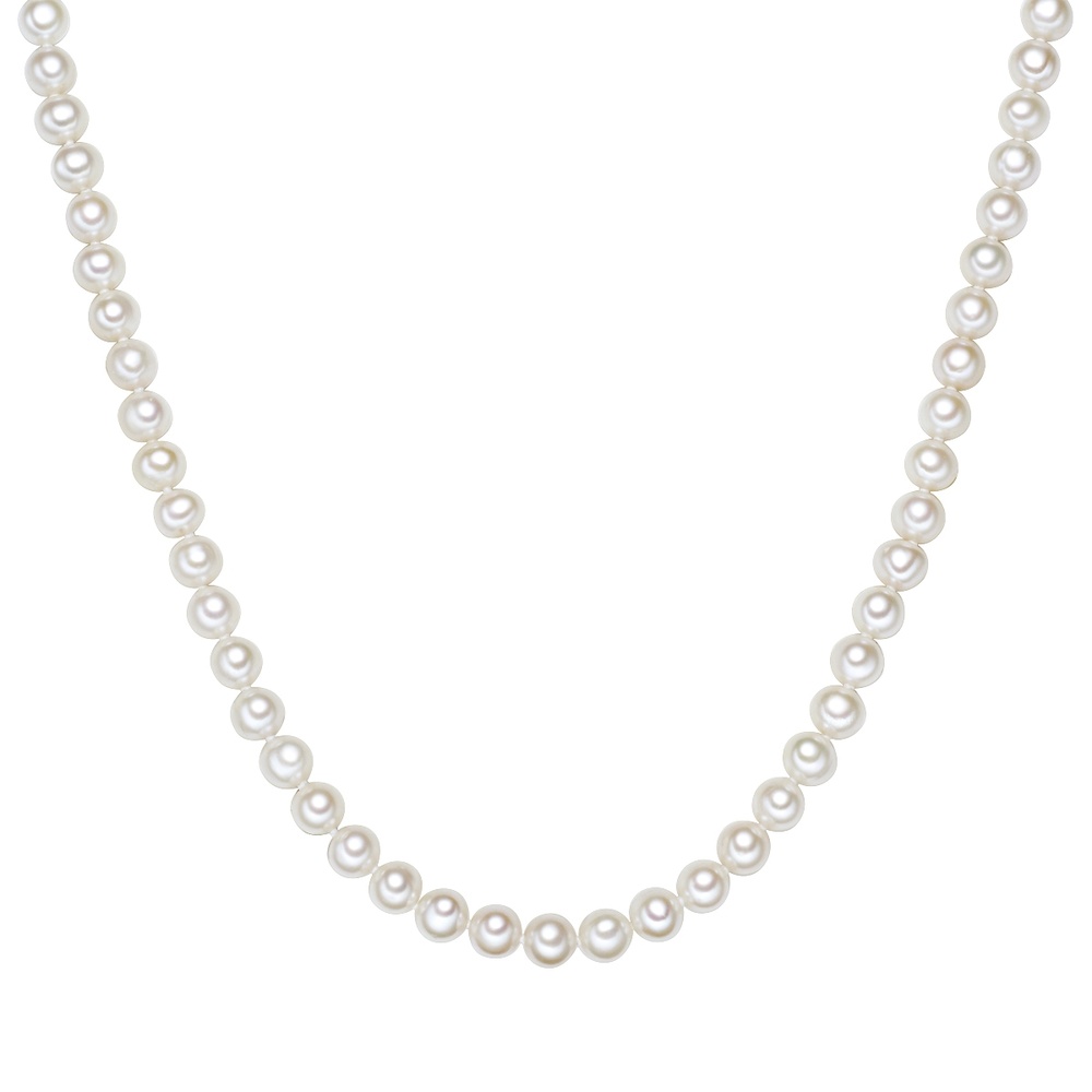 Valero Pearls Chaîne Argent sterling Perle de culture d'eau douce en Argent collier