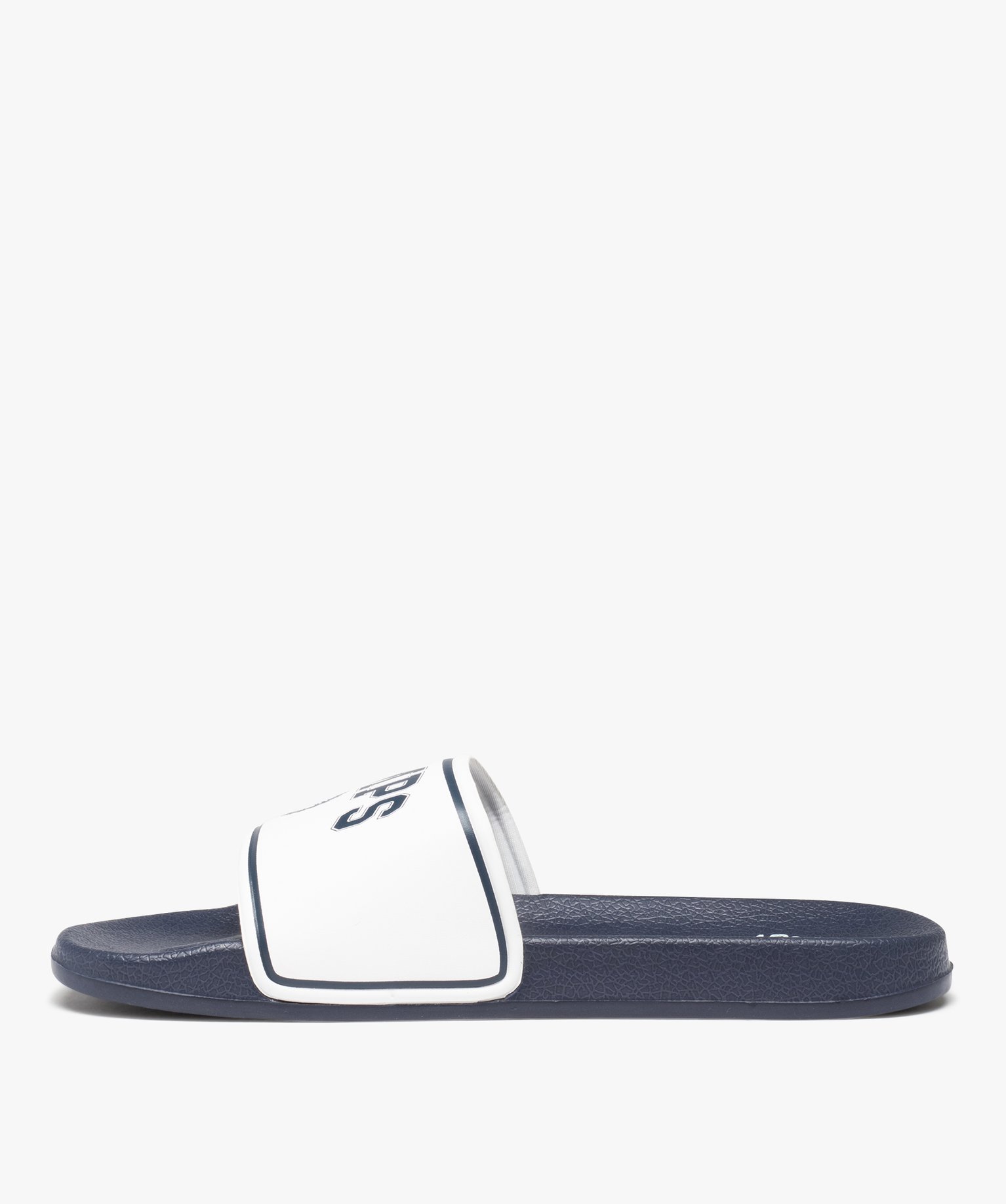 Mules de piscine homme bicolores – Camps United bleu | GEMO