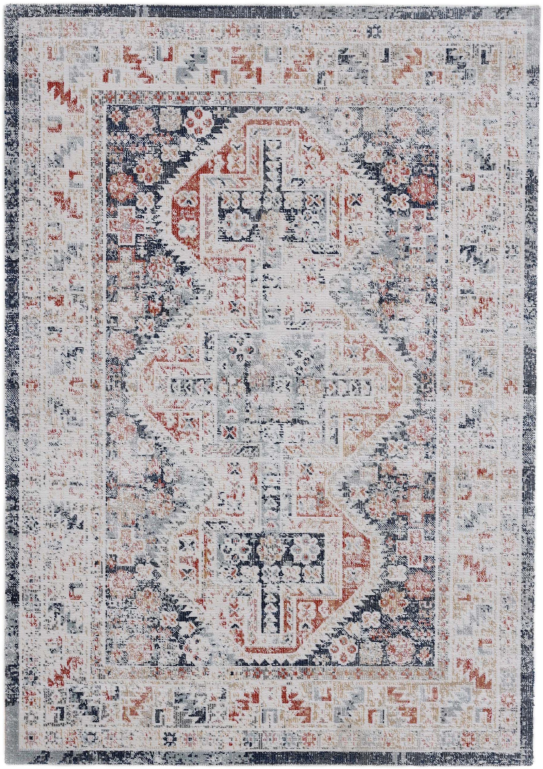 Teppich Rina, carpetfine, rechteckig, Höhe: 3 mm, Orient Vintage Look