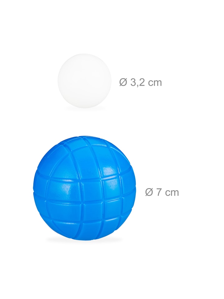relaxdays Boccia Spiel in Bunt günstig kaufen onesize