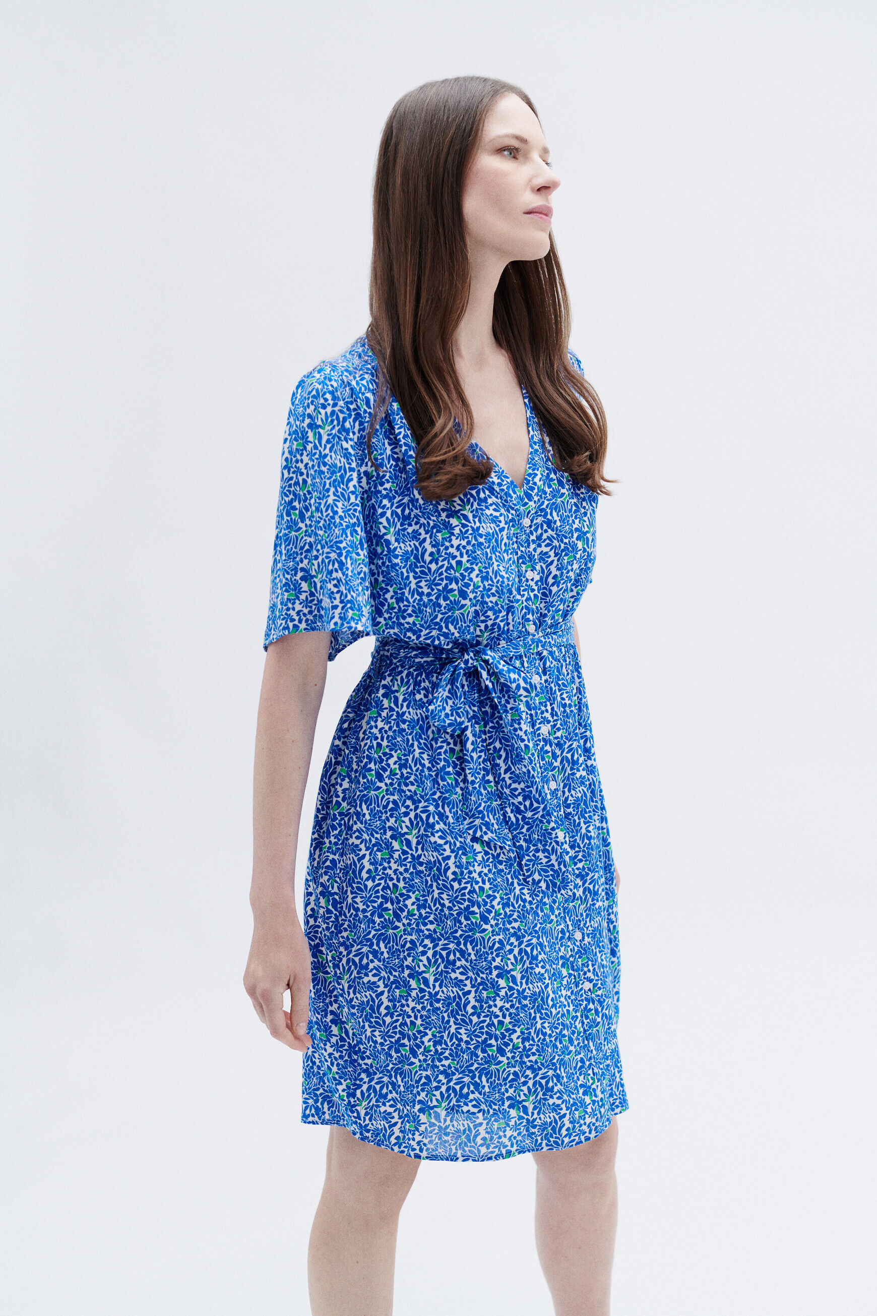 Robe rnoura2 bleu marine femme