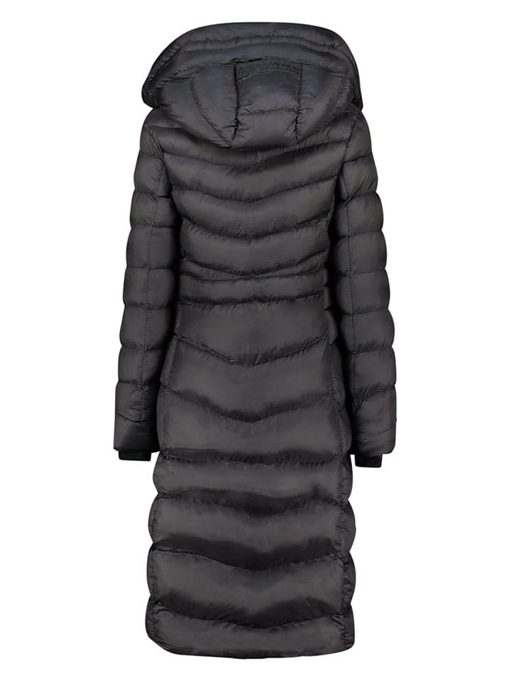 Canadian Peak Steppmantel in Schwarz günstig kaufen