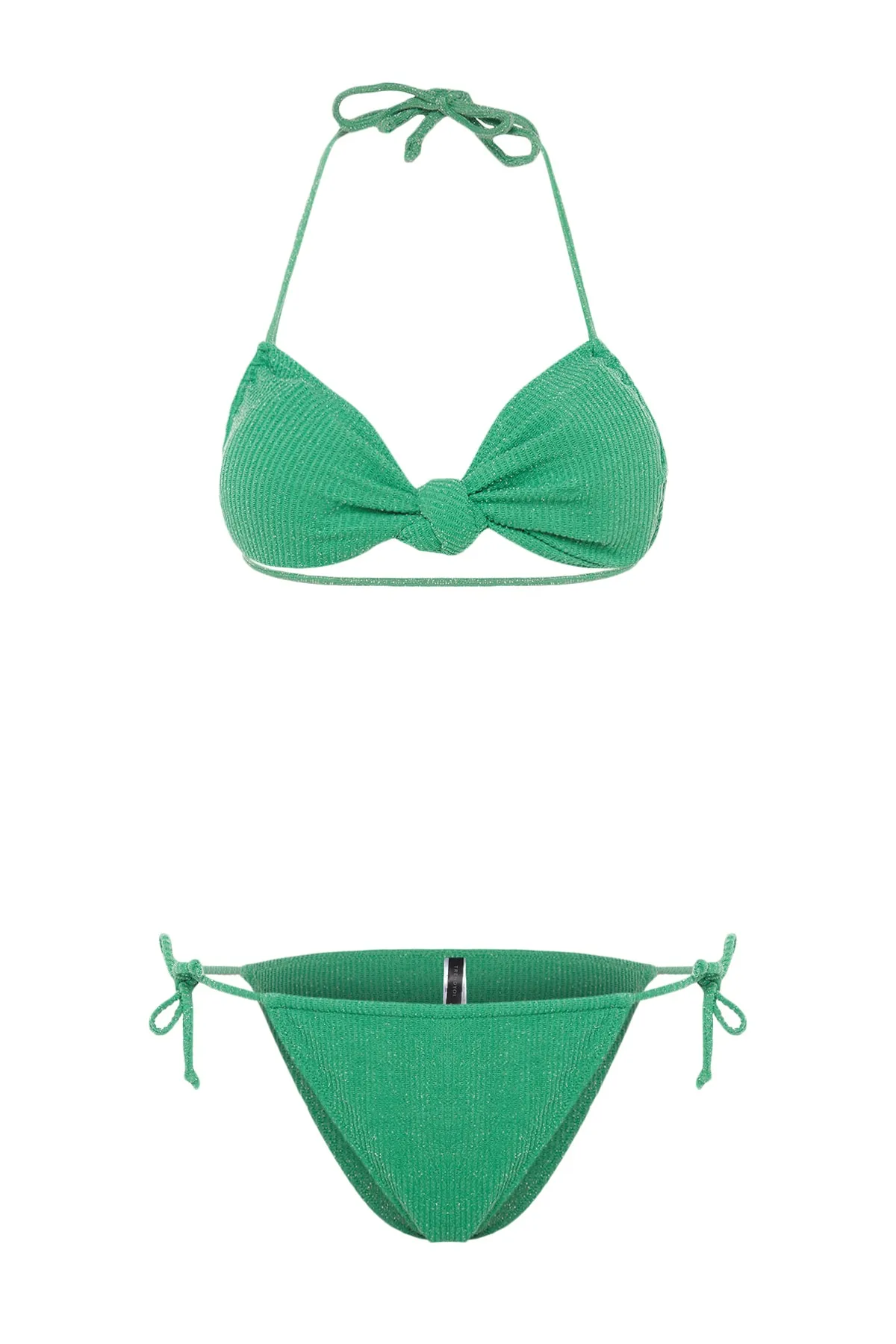 Trendyol Collection  Bikini-Set - Grün - Unifarben