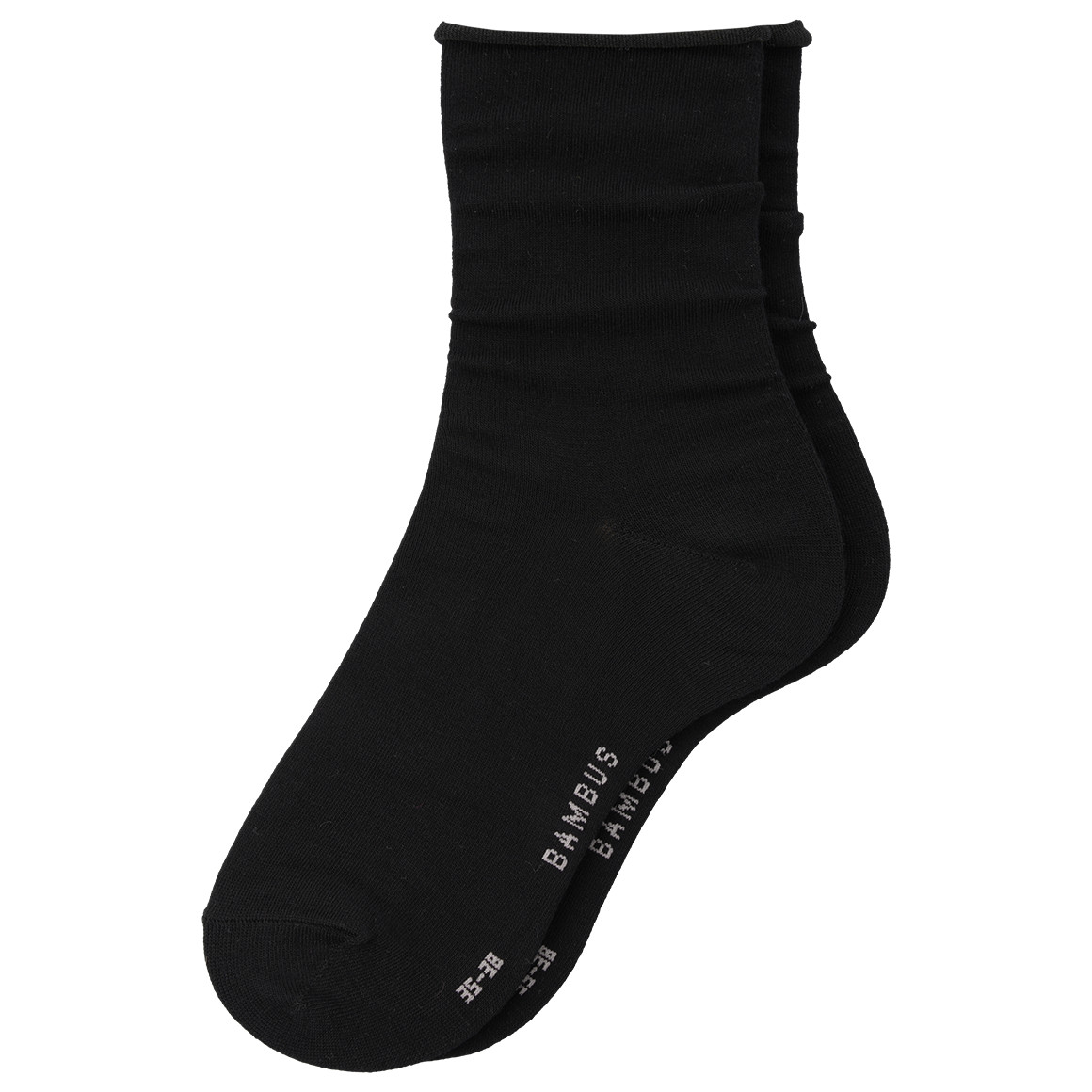 2 Paar Damen Socken mit Viskose aus Bambus