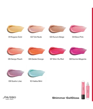 Shiseido Shimmer GelGloss Lipgloss-9 ml