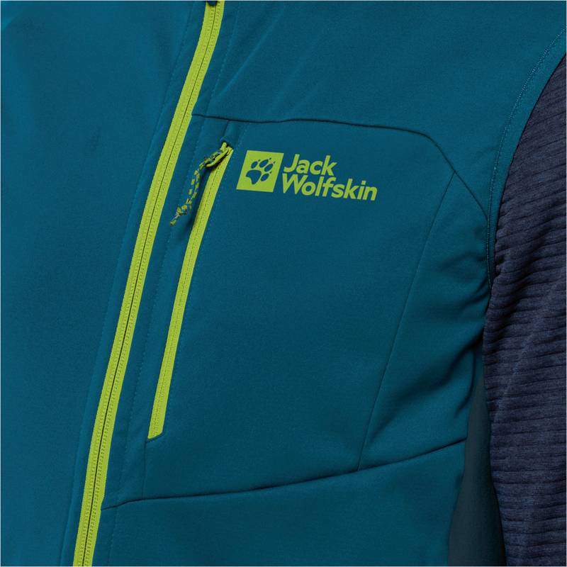 Jack Wolfskin HIGHEST PEAK Softshell Weste Herren