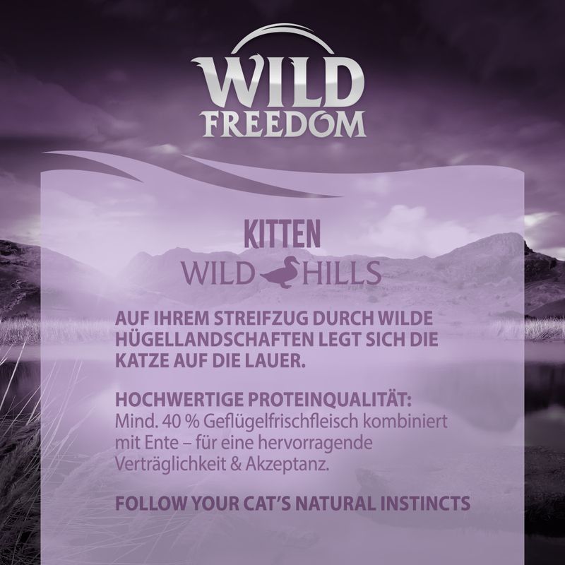 Wild Freedom Kitten Wild Hills Ente - getreidefrei