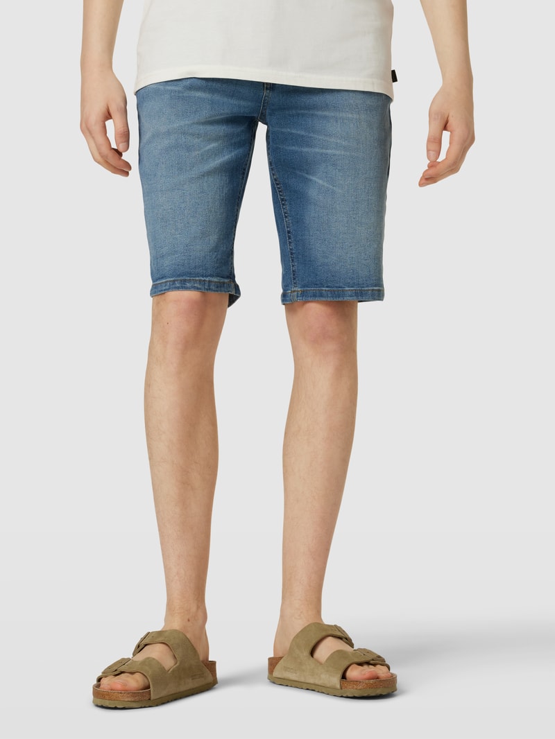 Jeansshorts im 5-Pocket-Design Modell 'PORTO' in jeans