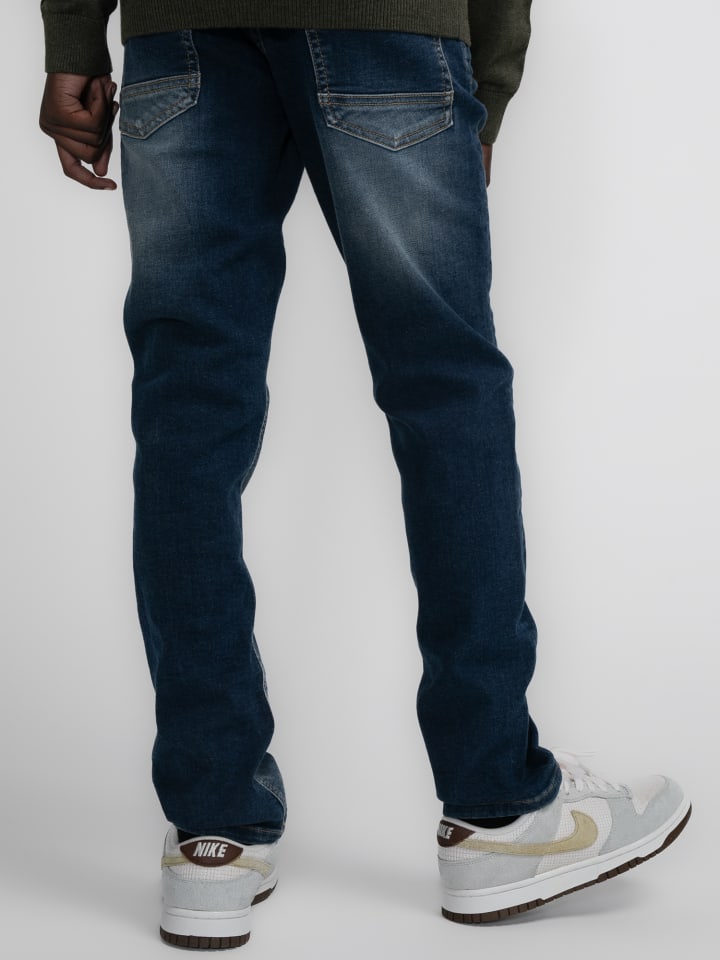 Petrol Industries Starling Straight Fit Denim Siku in Blau günstig kaufen