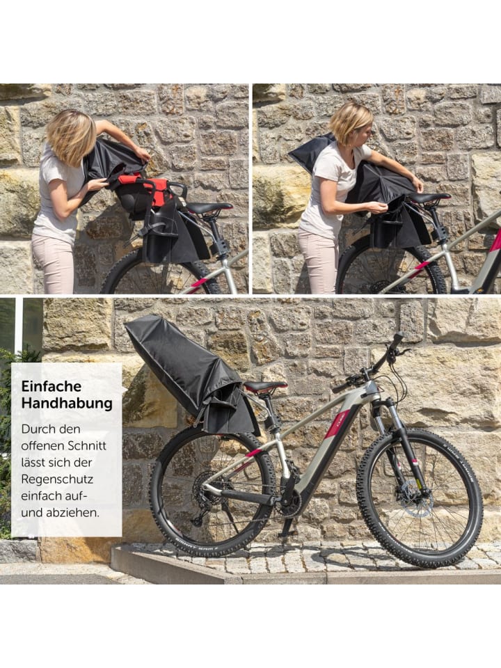 Zamboo Regenschutz für Kinder-Fahrradsitze (passend für in schwarz günstig kaufen onesize