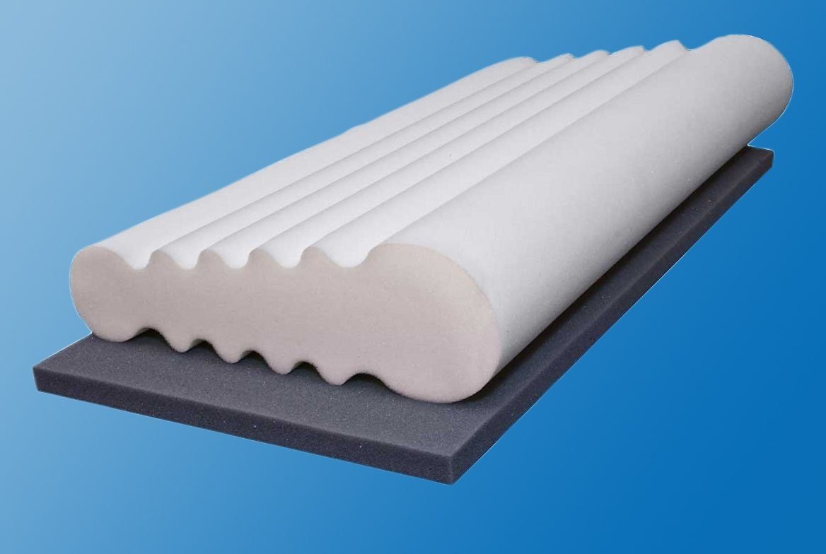 Nackenstützkissen Vario, Beco, Füllung: Komfortschaum, Bezug: Polyester, Zwei unterschiedliche Höhen und Härten