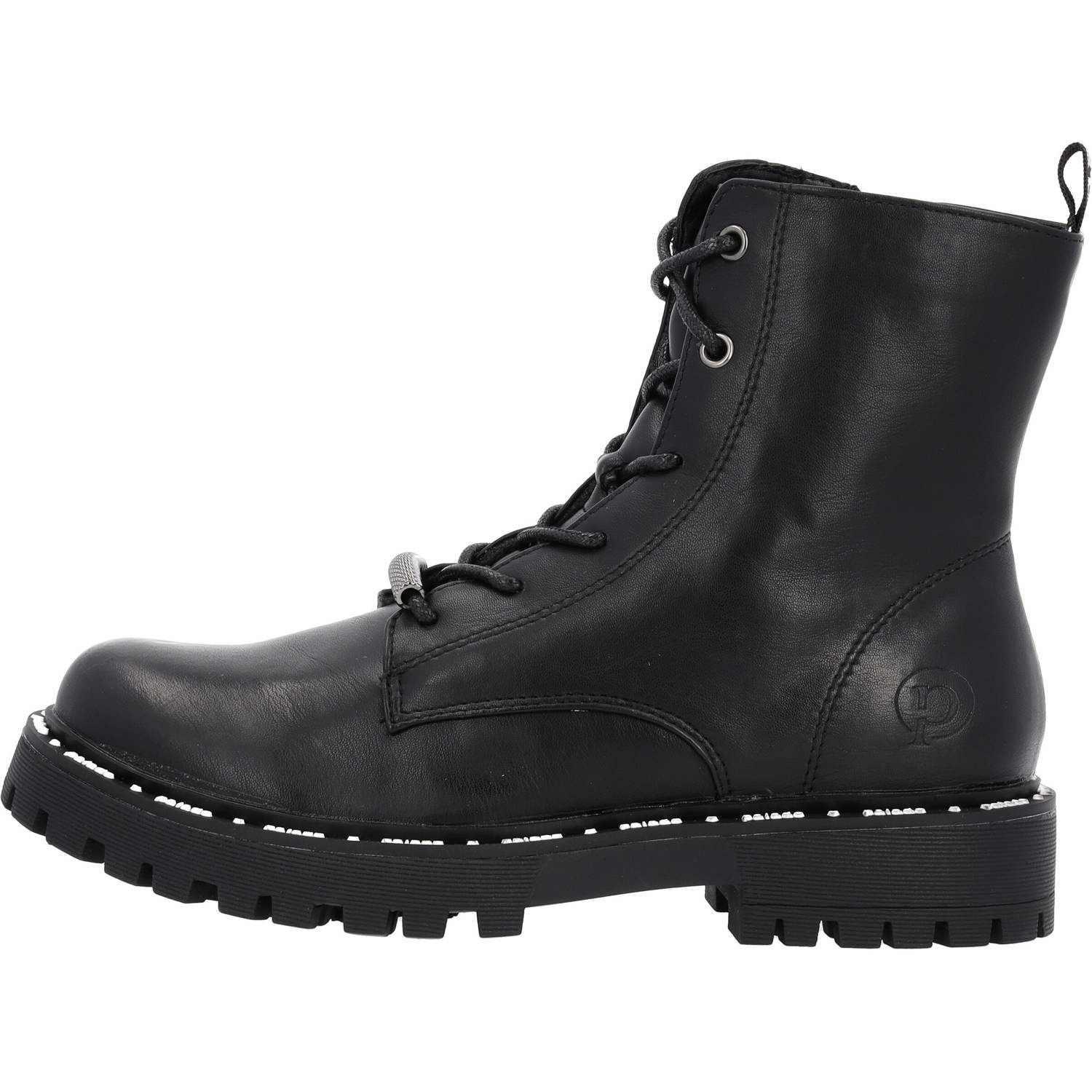 Palado Sideros, Schnürstiefel, Damen, Schwarz