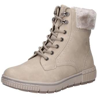 Relife Schnür Boots in beige