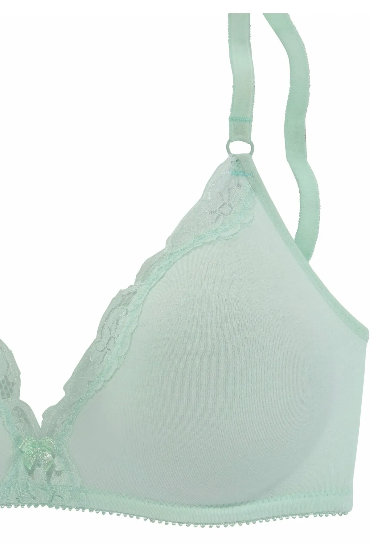 PETITE FLEUR  BH - Grün - Unifarben