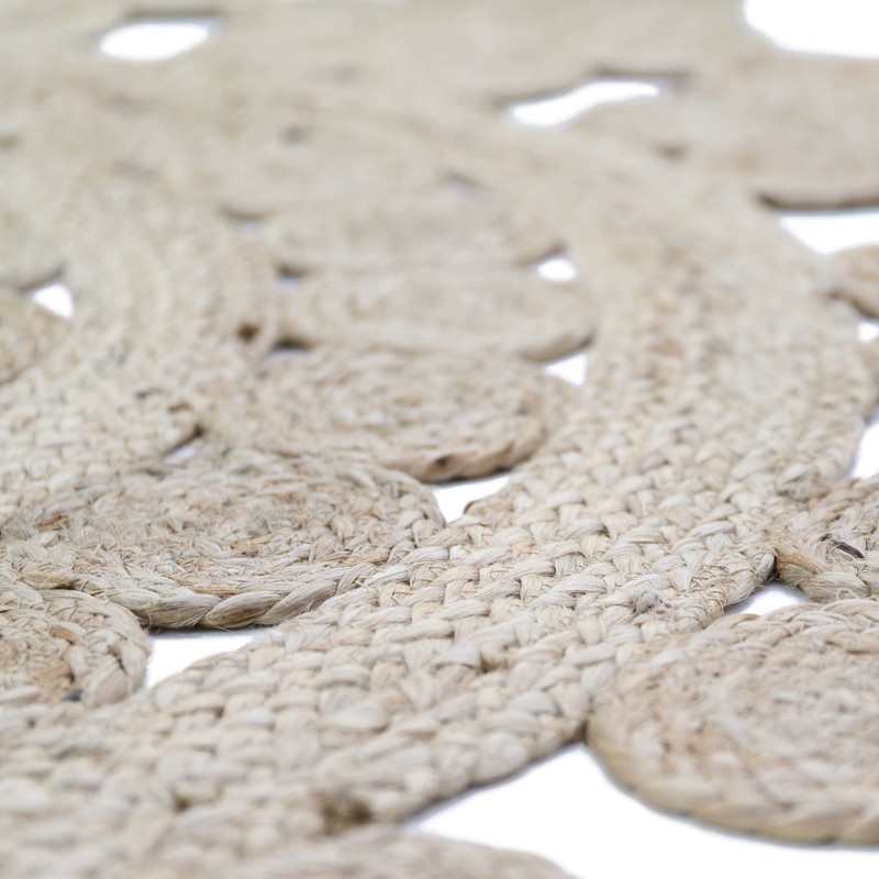 Tapis rond jute original 140cm MOORA