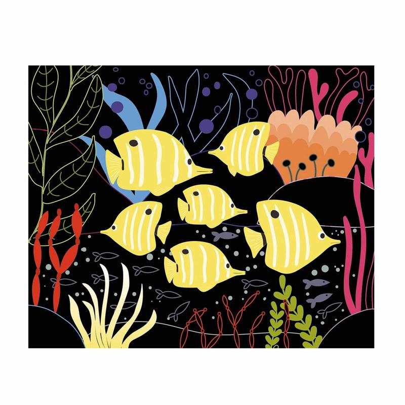 Pochette Mes cartes à gratter océan NE - Auzou