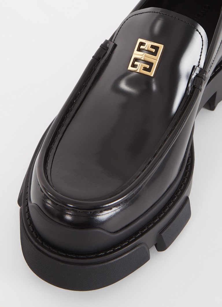 Givenchy Terra -vasikannahkaiset loaferit logolla