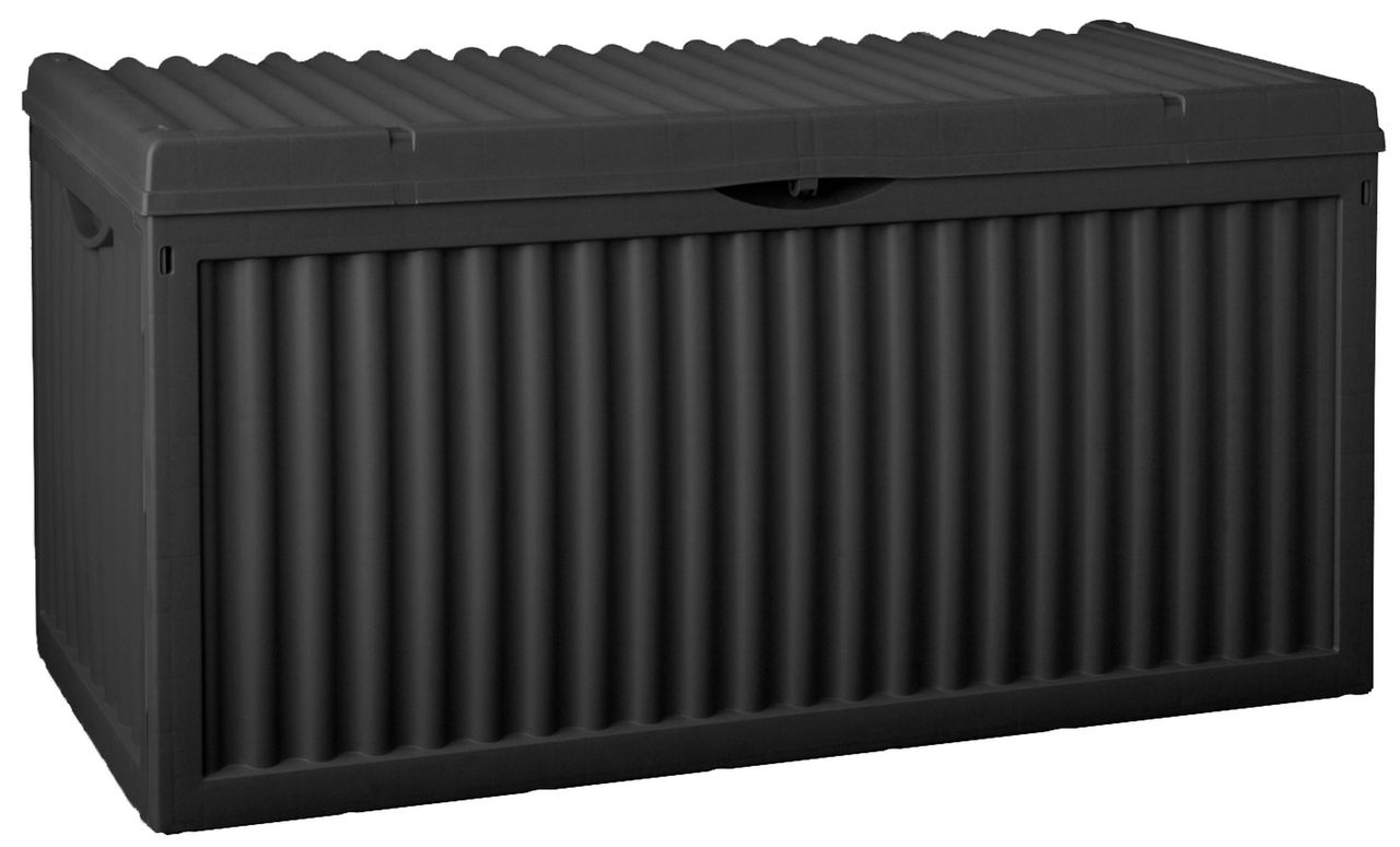 Solax Sunshine Auflagenbox und Allzwecktruhe, ca. 120 x 52 x 54 cm - Anthrazit