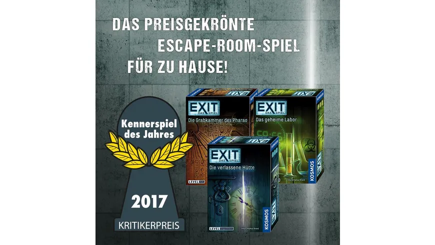 KOSMOS - EXIT - Das Spiel - Das geheime Labor