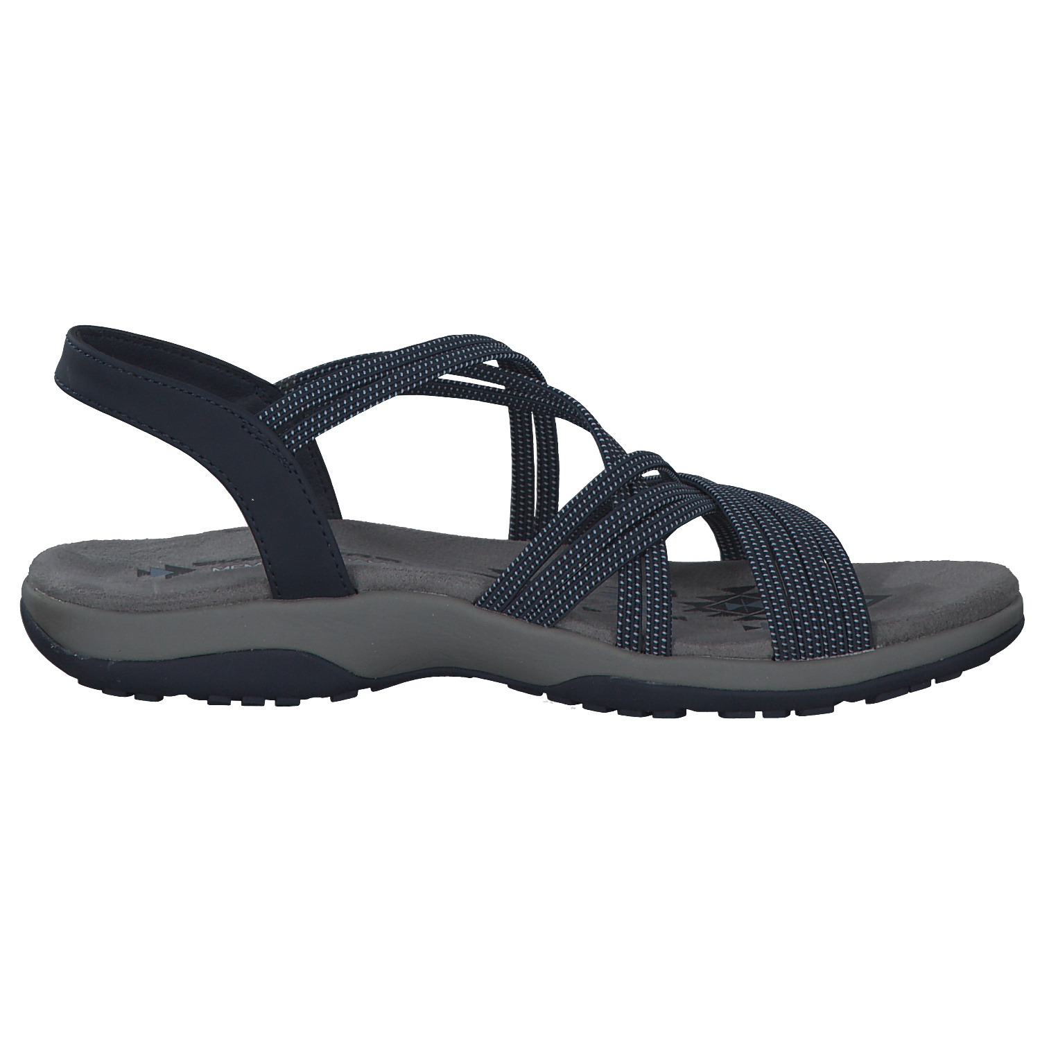 Skechers 163117, Klassische Sandalen, Damen, Blau