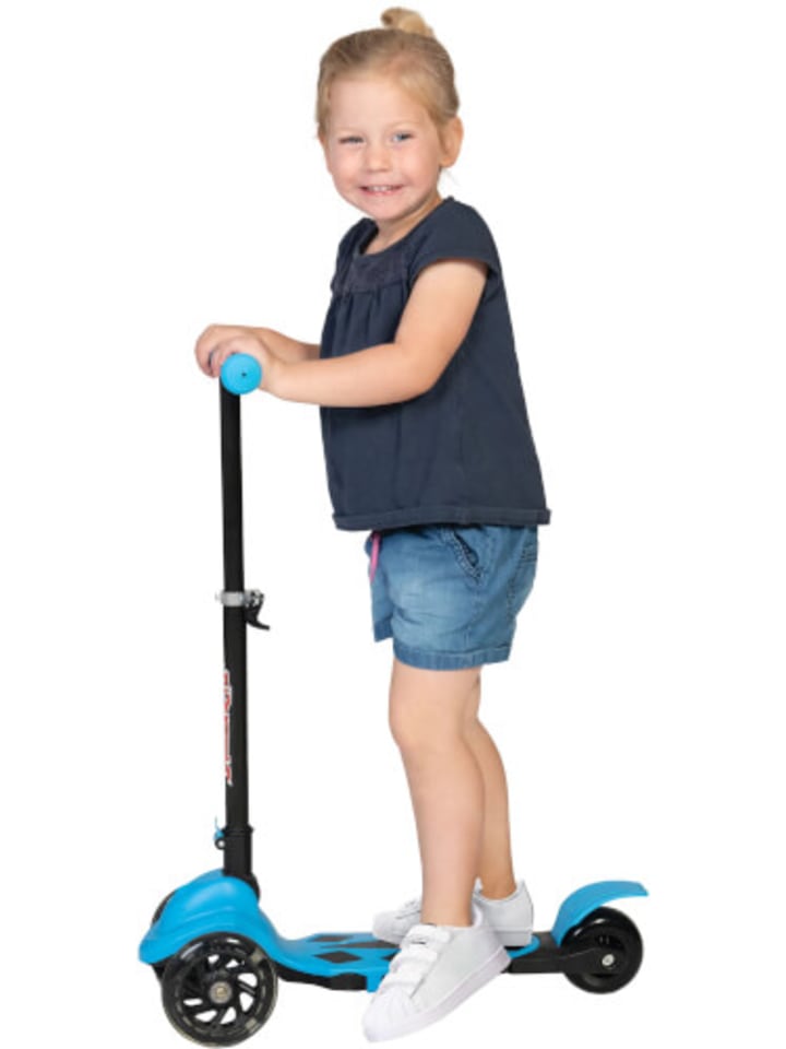 New Sports Roller 3-Wheel Scooter Blau, 120 mm, ABEC 7, ab 3 Jahre günstig kaufen onesize