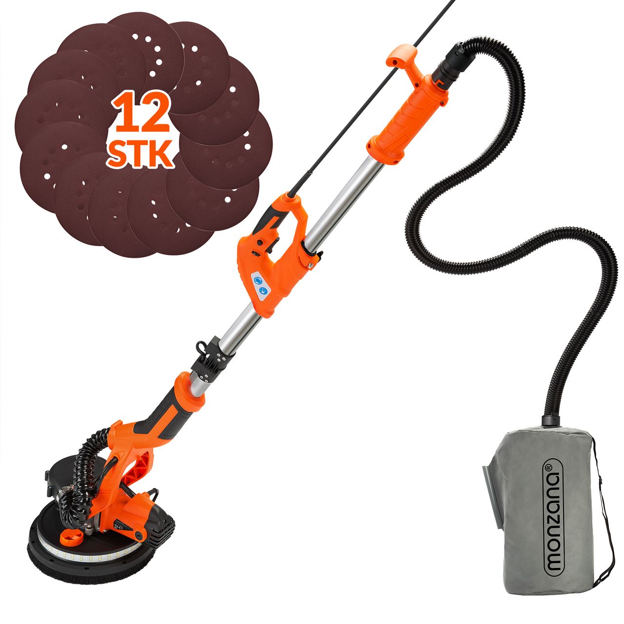 Casaria monzana® Monzana Trockenbauschleifer 750 W