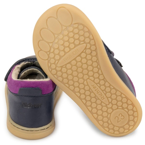Richter ~ MidCut Klettschuh Warm ~ Marine/Magenta