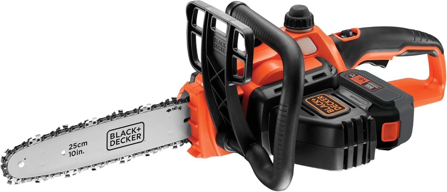 Black & Decker GKC1825L50-QW Cordless Chainsaw 18 Volt 5.0 Ah Li-ion