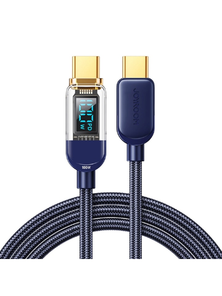 COFI 1453 Smartphone Kabel Ladekabel Datenkabel 100W USB-C auf USB-C Kabel 1,2m in Blau günstig kaufen 1200