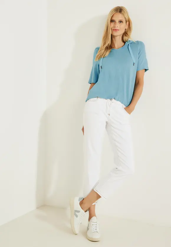 CECIL Kapuzenshirt in Melange