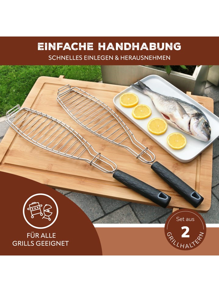 bremermann Fisch-Grillhalter 2er-Set günstig kaufen onesize