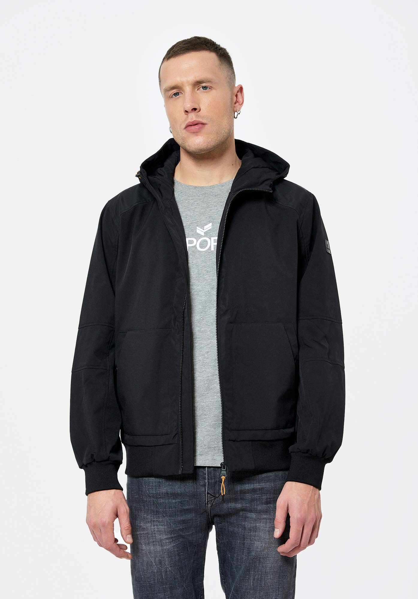 VALMY  Veste noire Homme