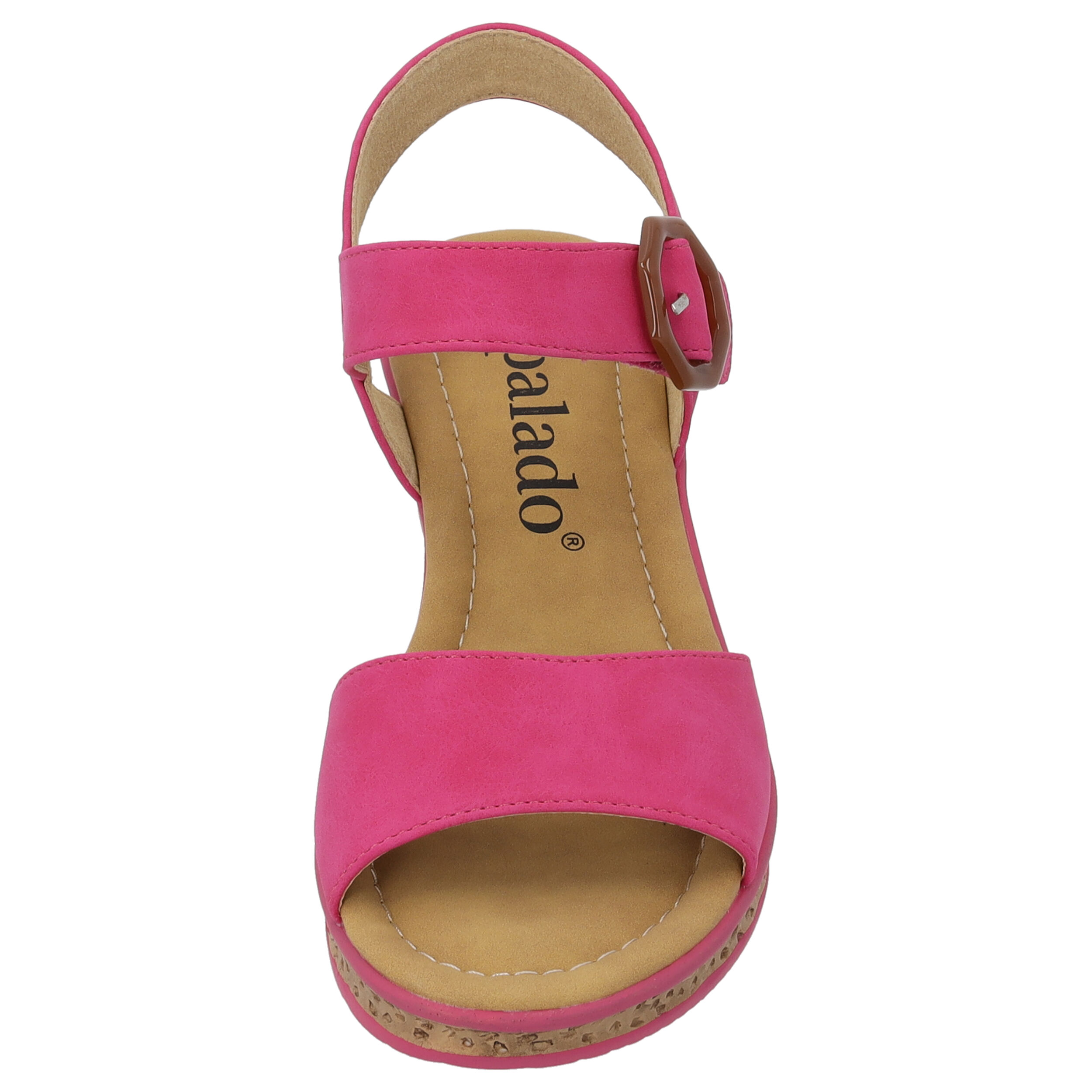 Palado Gonce, Keilsandaletten, Damen, Pink