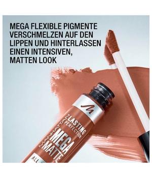 Manhattan Lasting Perfection Mega Matte Liquid LipMake-up Liquid Lipstick-6 ml