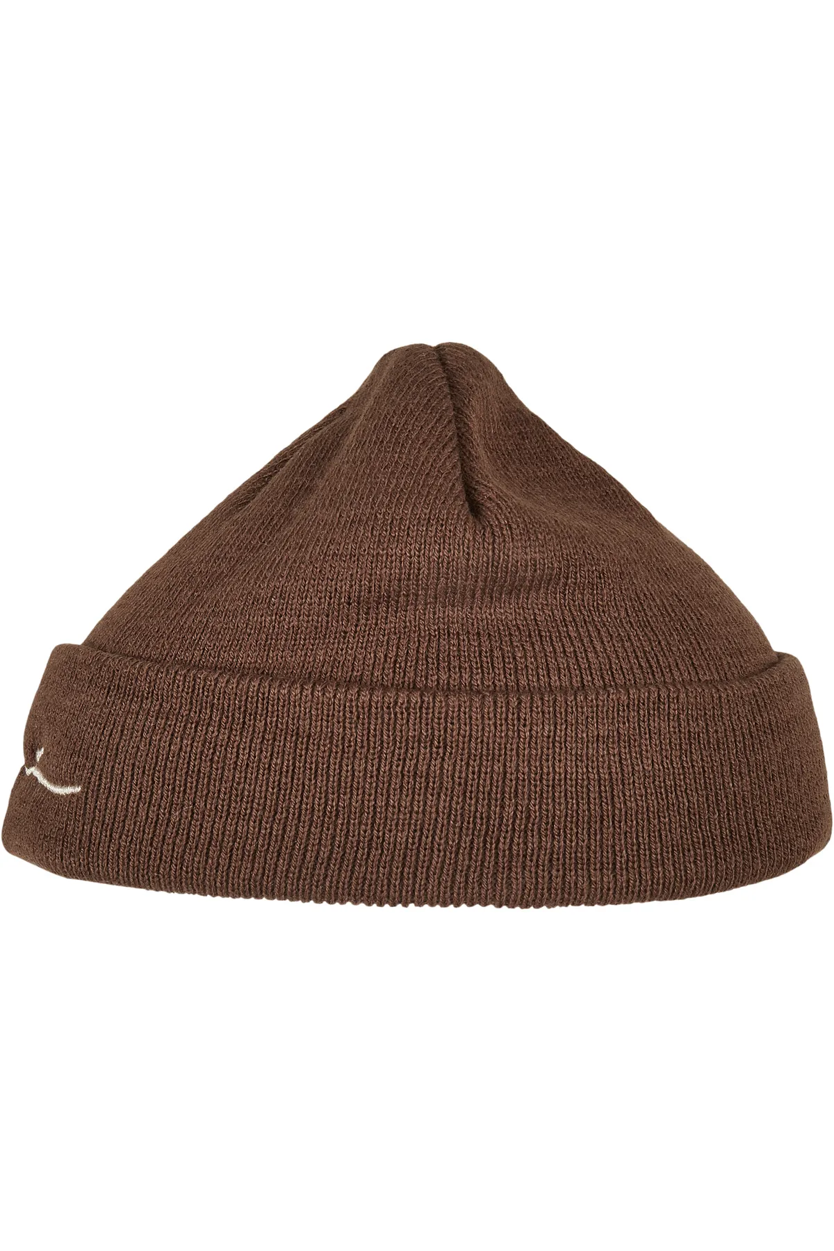 KARL KANI  Accessoires KA214-018-1 Signature Fine Rib Fisherman Beanie braun