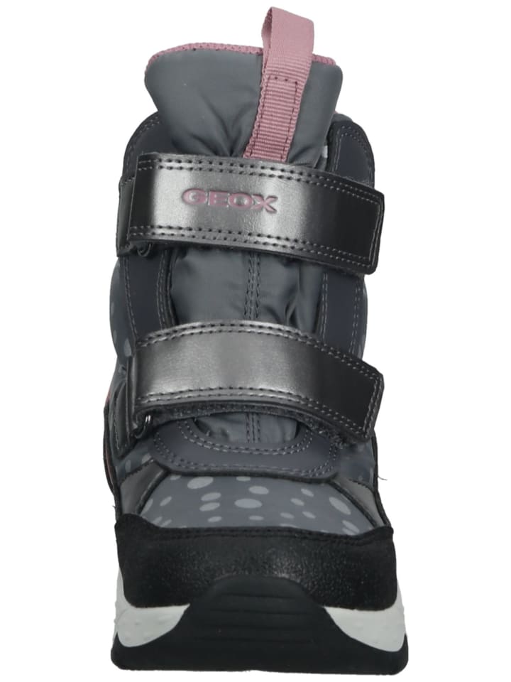 Geox Stiefelette in Grau/Pink günstig kaufen