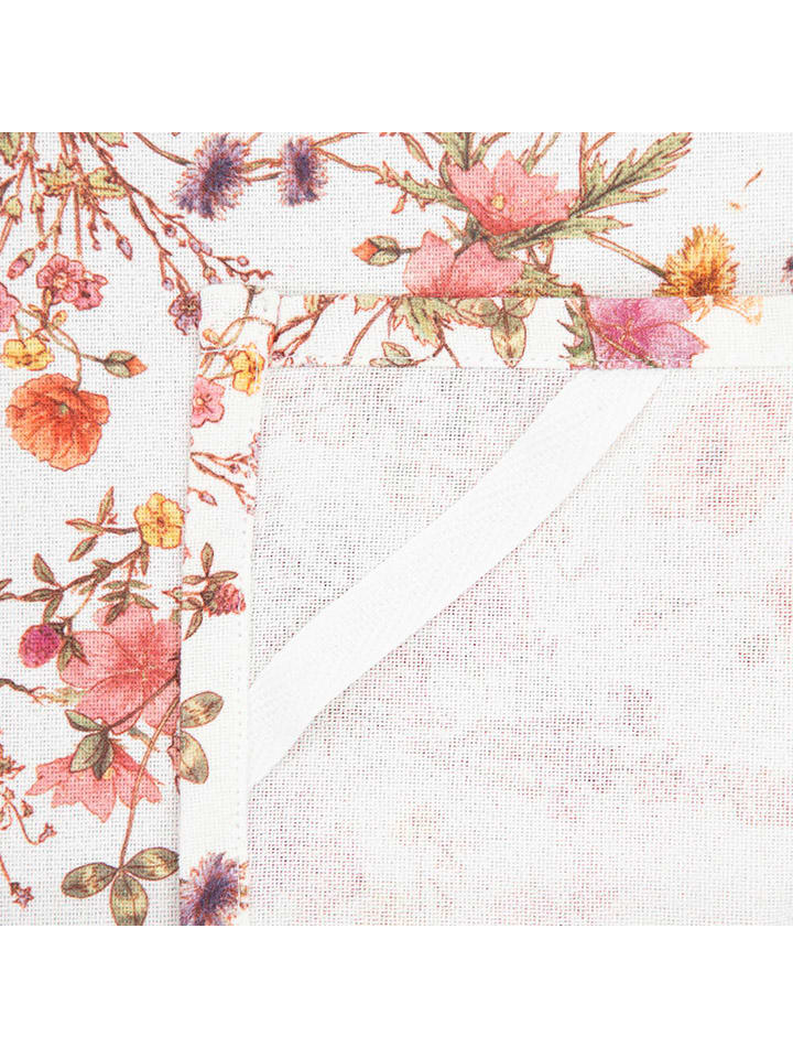 Homla 2er-Set: Geschirrtücher ''Meadow Flowers'' in Weiß/ Bunt - (L)65 x (B)45 cm günstig kaufen onesize
