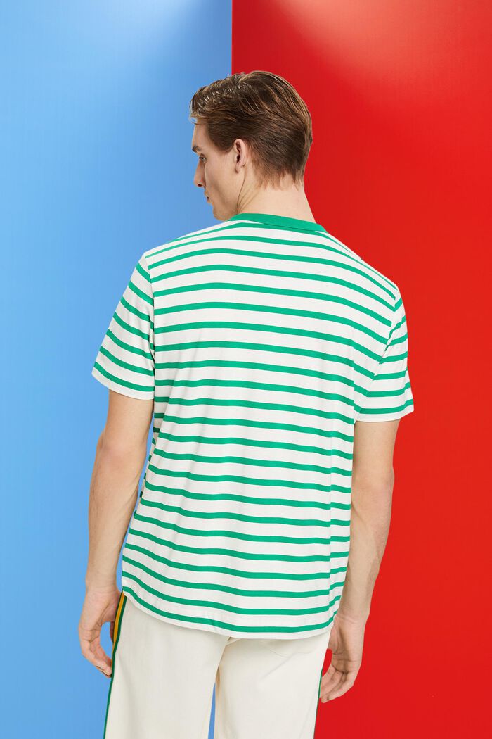 Streifen-T-Shirt aus nachhaltiger Baumwolle